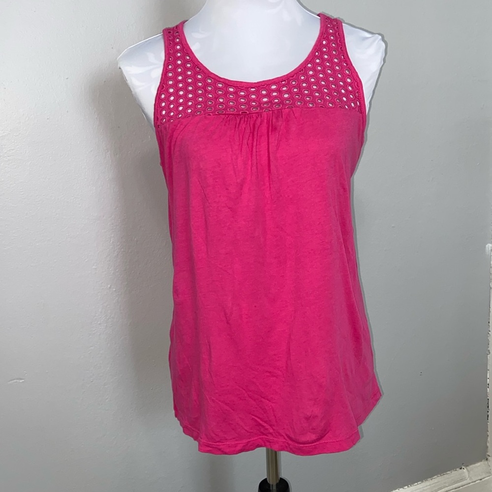 Old Navy eyelet tank top